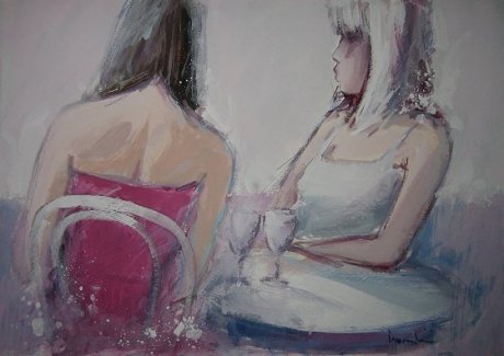 Acrilico su cartoncino